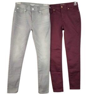 DENIZEN From Levi's Adjustable Waist Jegging Jeans Girl's Size 14 Bundle 2 Pair